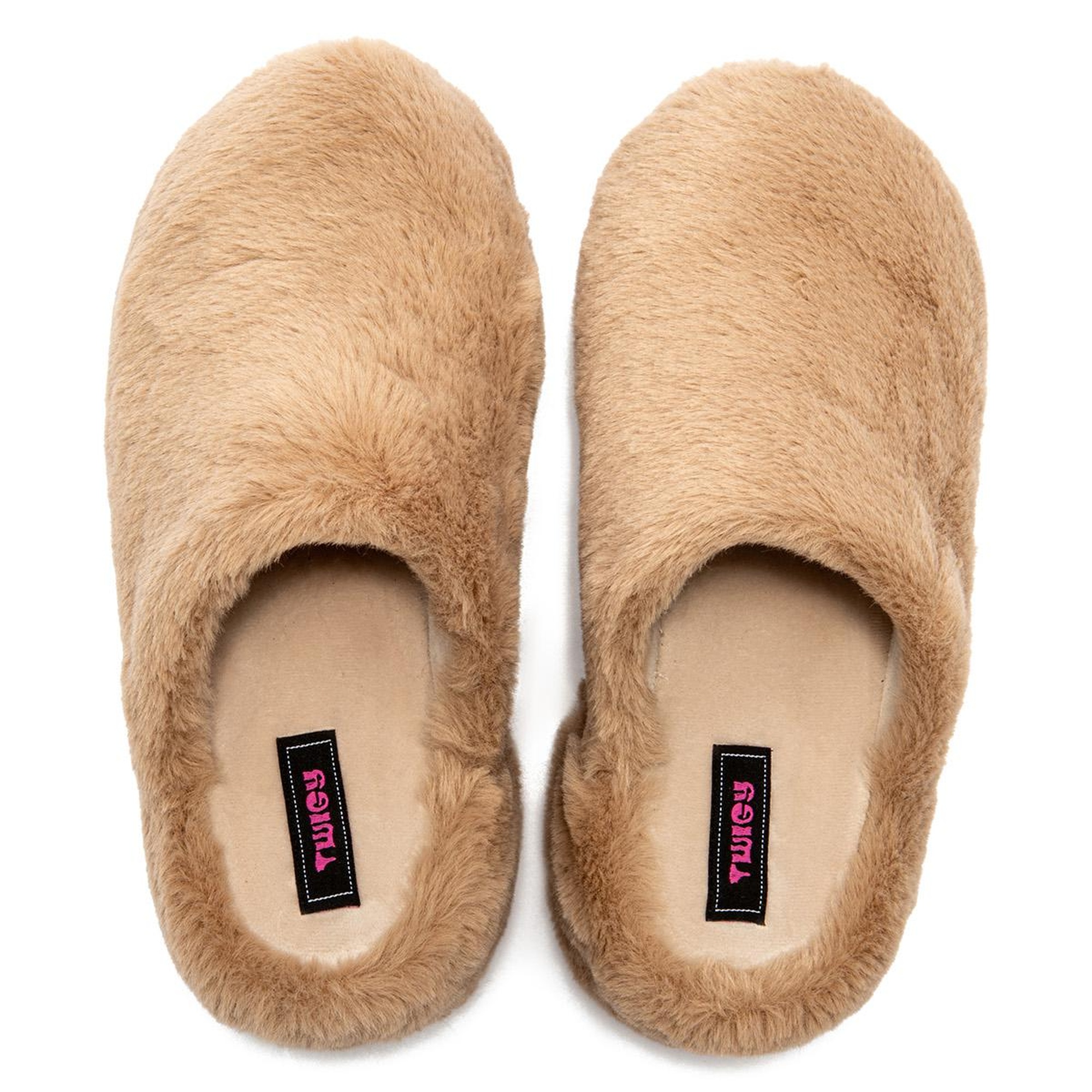 Lilo Peluş Kadın Ev Terliği Açık Kahverengi 36/40