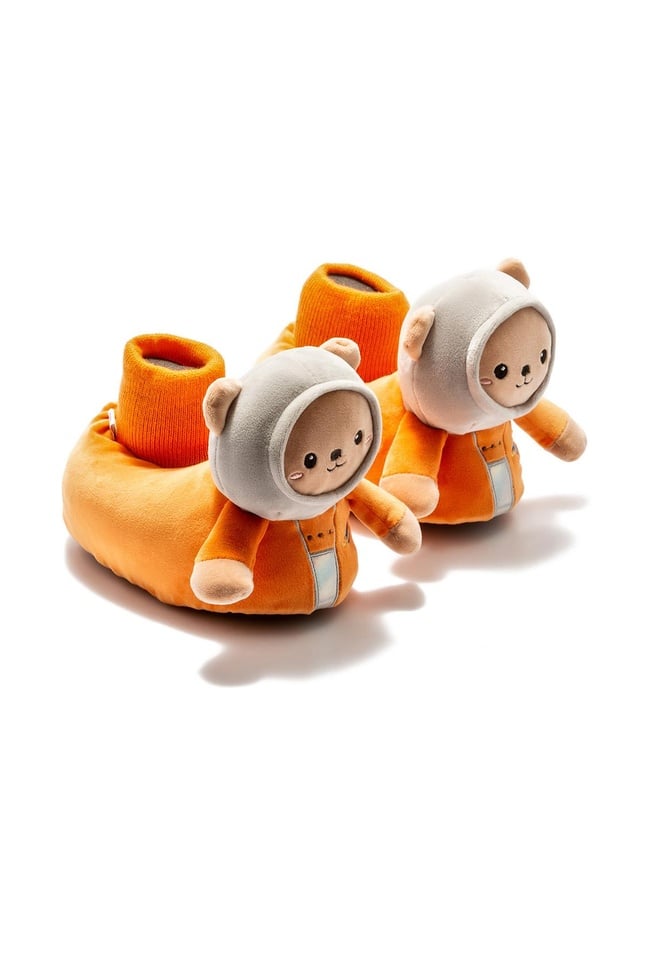  Api Çocuk Hayvanlı Panduf Turuncu 24/31