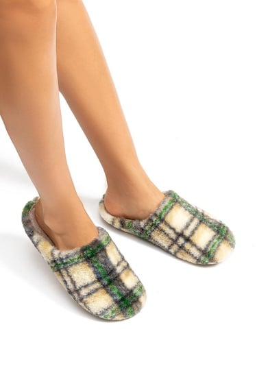  Ellen Kadın Ev Terliği Yeşil 36/41