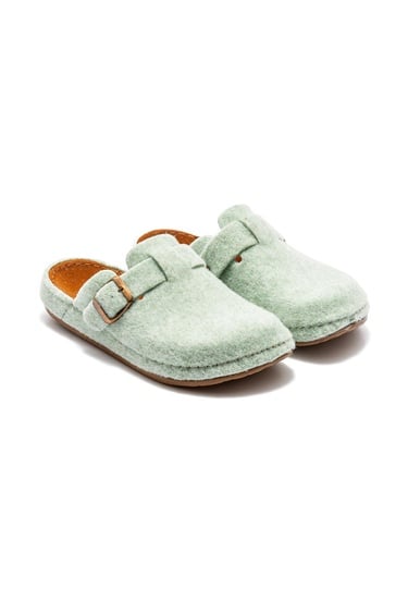  Tuana Kadın,Garson Boy Ev Terliği Yeşil 36/40