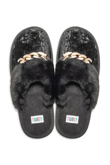  Nora Kadın Ev Terliği Siyah 36/41