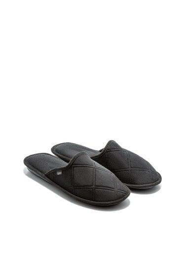  Slice Erkek Ev Terliği Siyah 41/46
