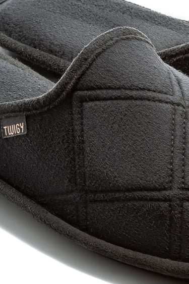  Slice Erkek Ev Terliği Siyah 41/46