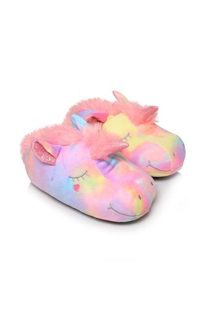  Golden Horse Çocuk Hayvanlı Panduf Pembe 22/29