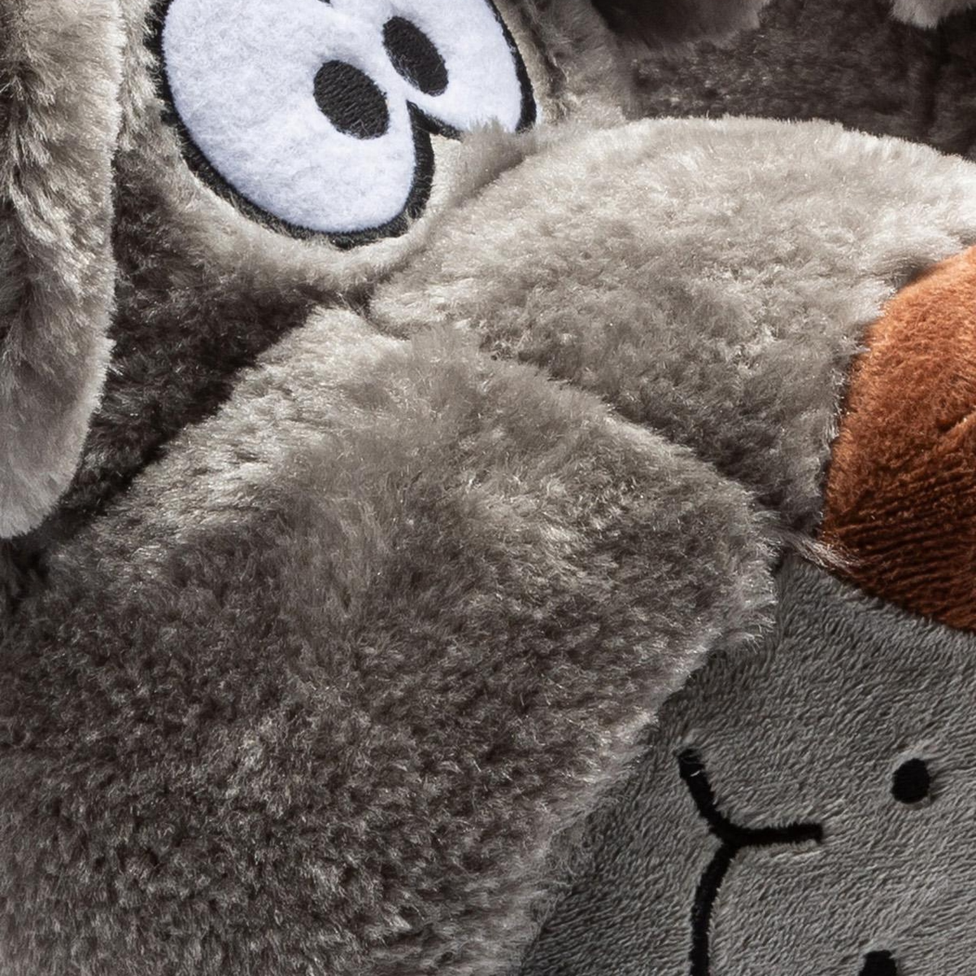 Fibert Kadın,Garson Boy Hayvanlı Panduf Gri 36/41