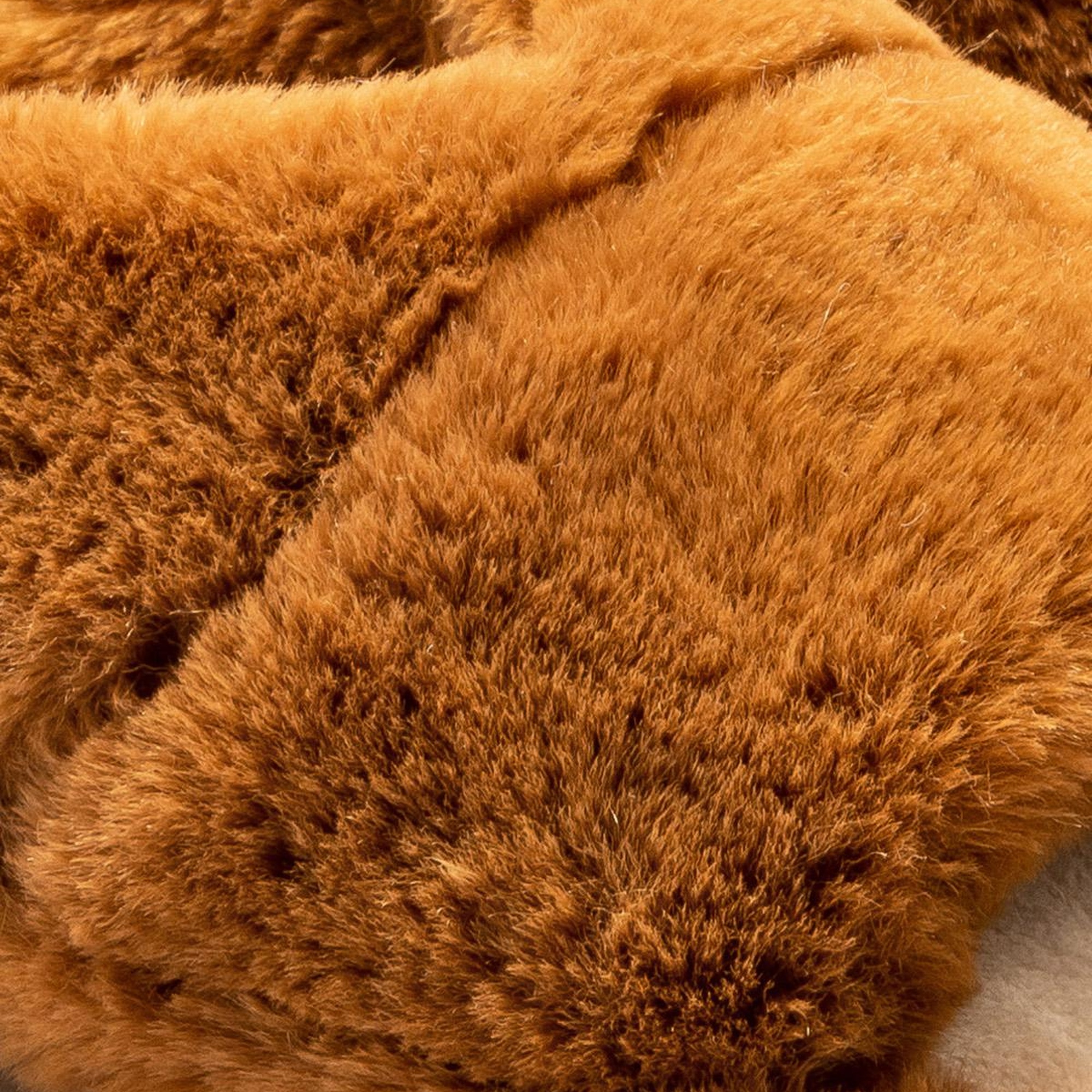 Moli Peluş Kadın Ev Terliği Kahverengi 36/41