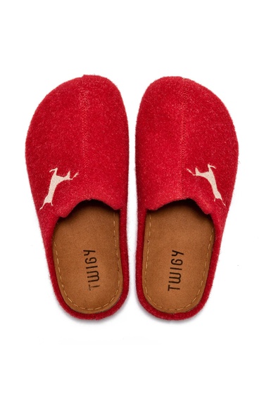  Bambi Kadın Ev Terliği Kırmızı 36/40