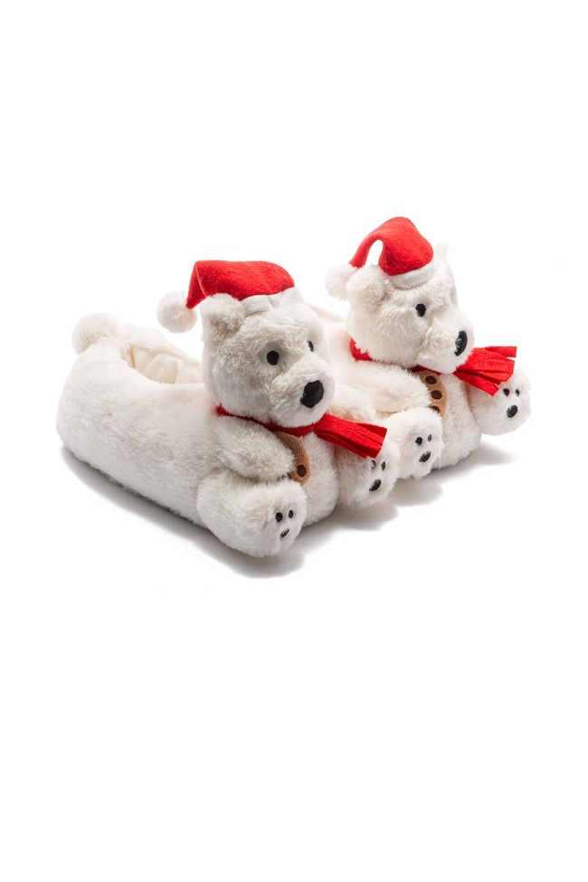  Celina Kadın Hayvanlı Panduf Beyaz 36/41