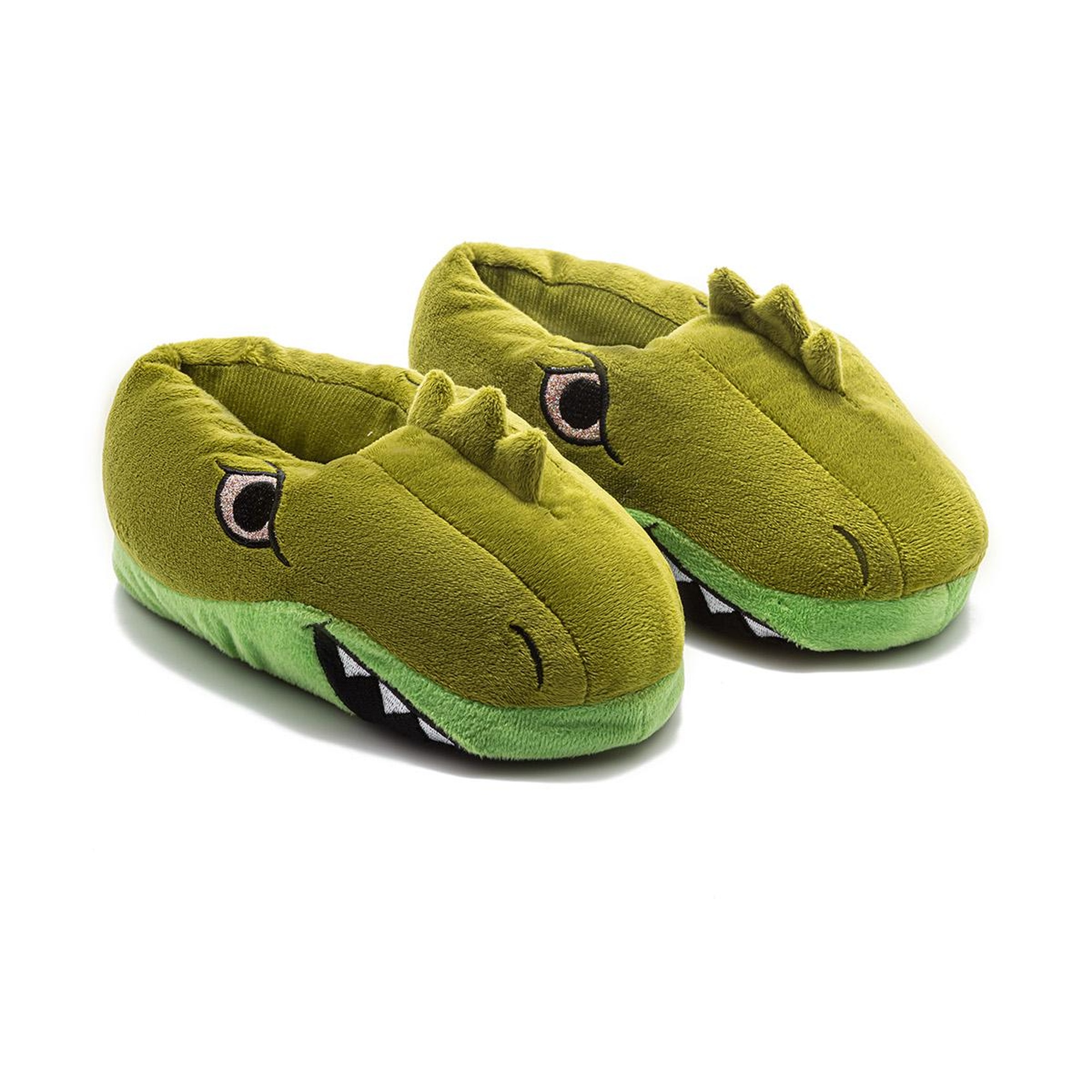 Dinos-1 Çocuk Hayvanlı Panduf Yeşil 30/38