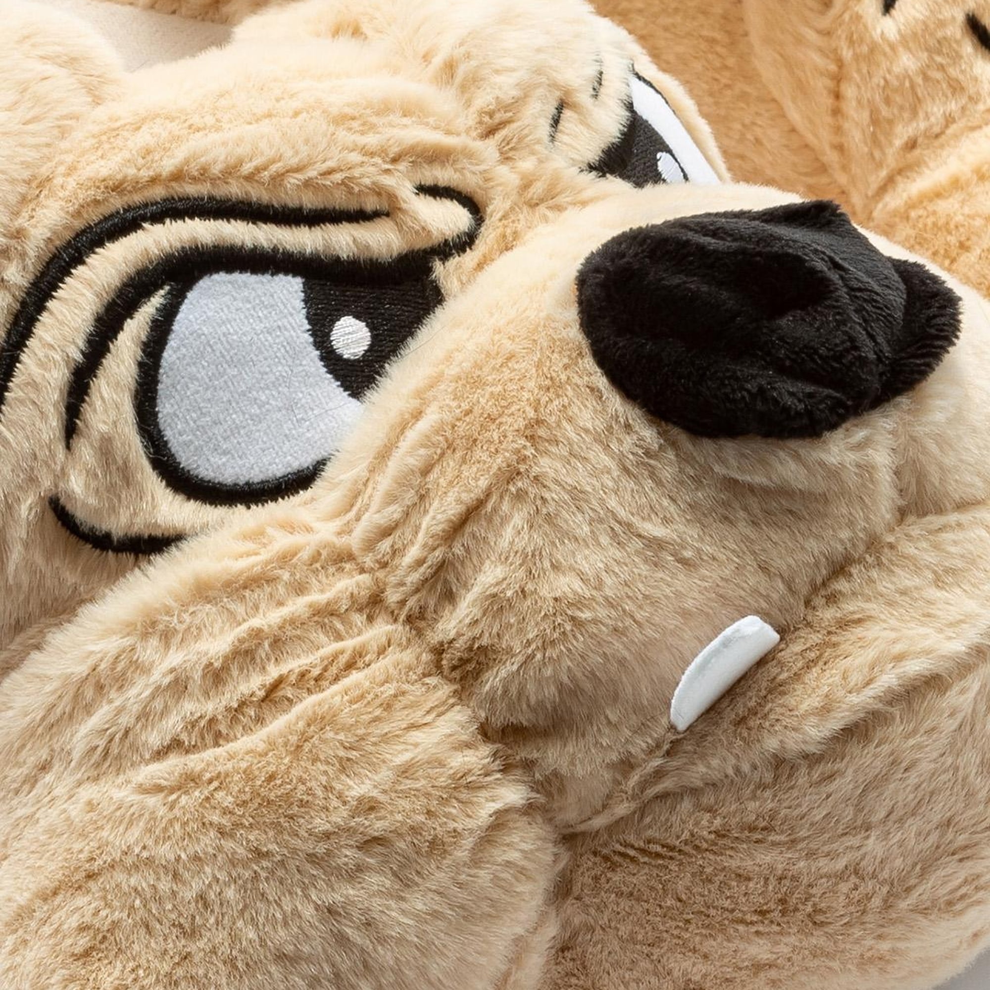 Cane Kadın,Garson Boy Hayvanlı Panduf Bej 33/38