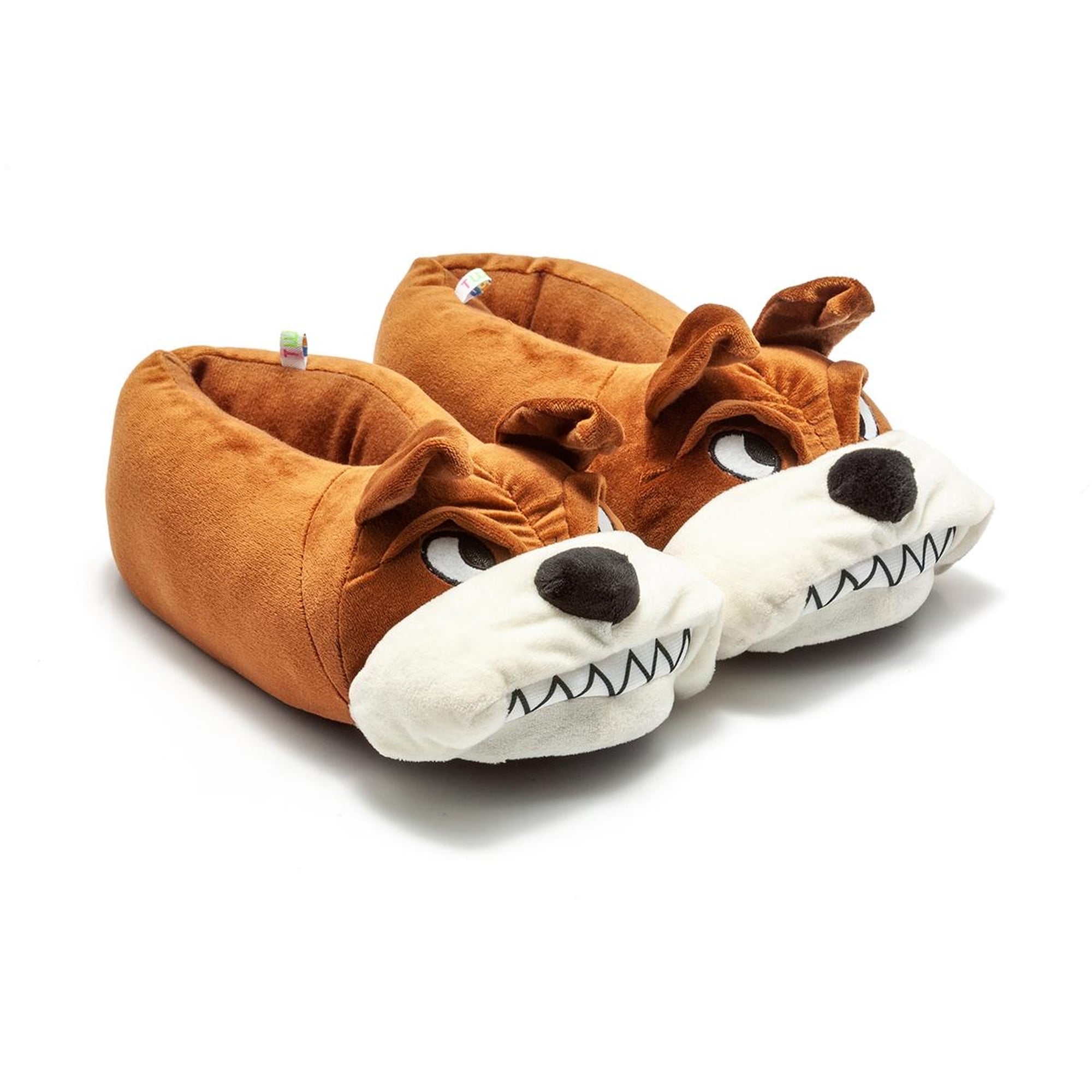 Kızgın Kadın,Garson Boy Hayvanlı Panduf Kahverengi 36/41