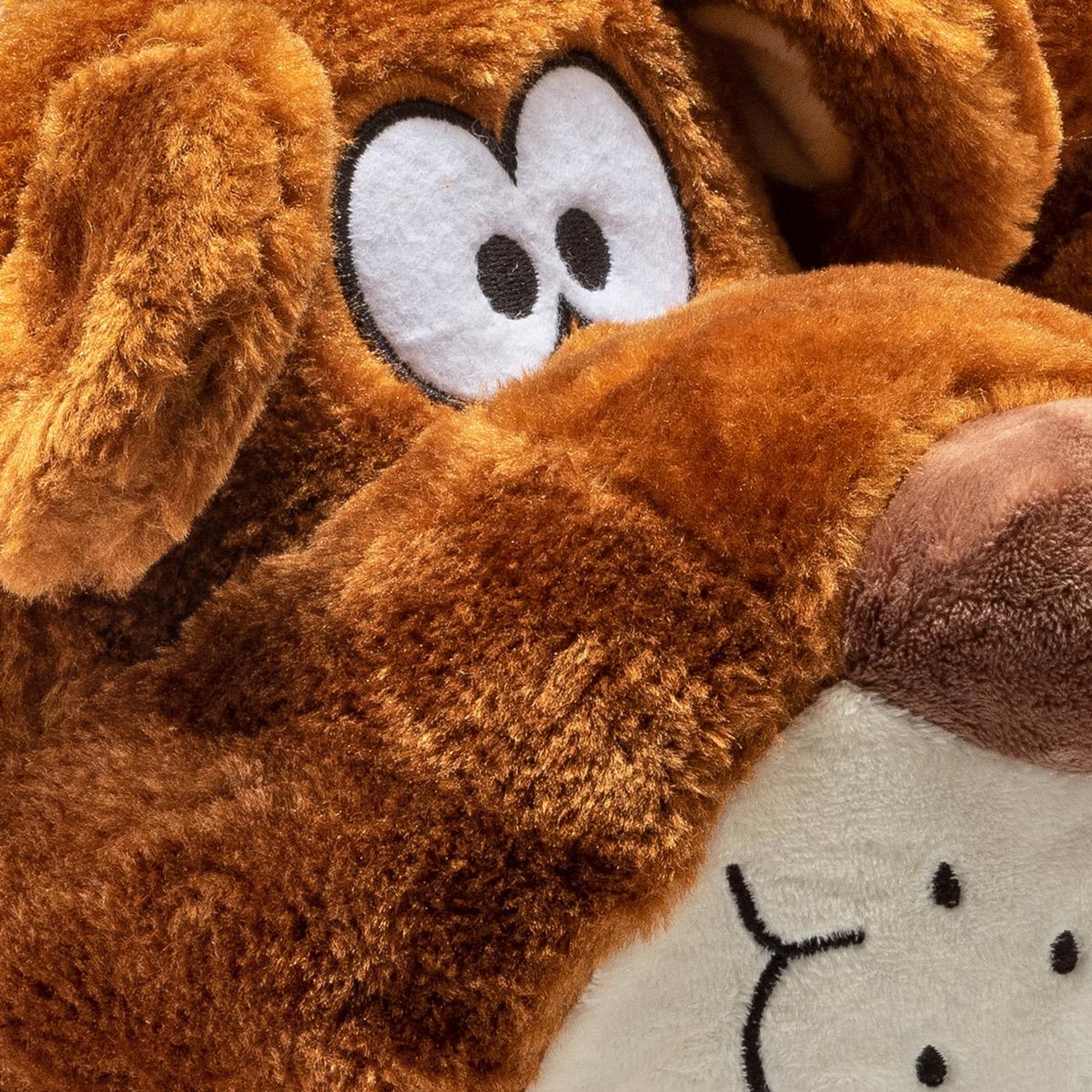 Fibert Erkek Hayvanlı Panduf Kahverengi 40/45