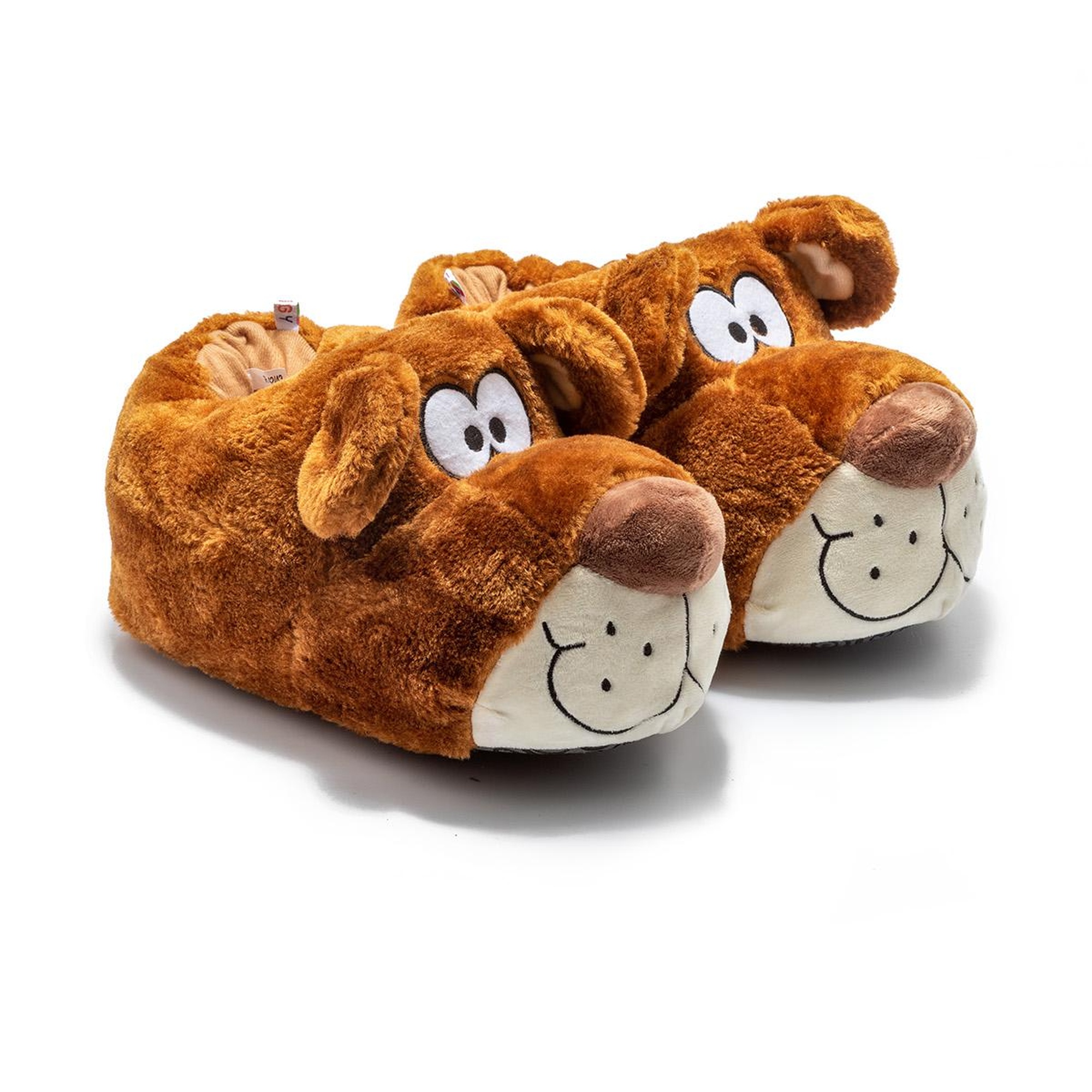 Fibert Erkek Hayvanlı Panduf Kahverengi 40/45