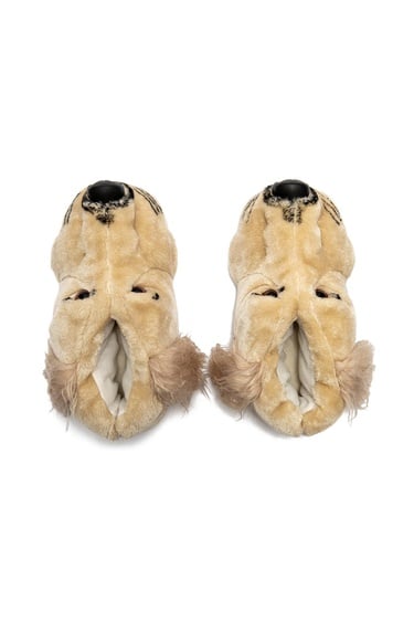  Oro Erkek Hayvanlı Panduf Bej 41/46