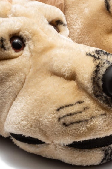  Oro Erkek Hayvanlı Panduf Bej 41/46