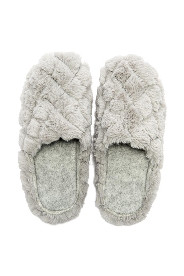  Eve Kadın Ev Terliği Gri 36/41