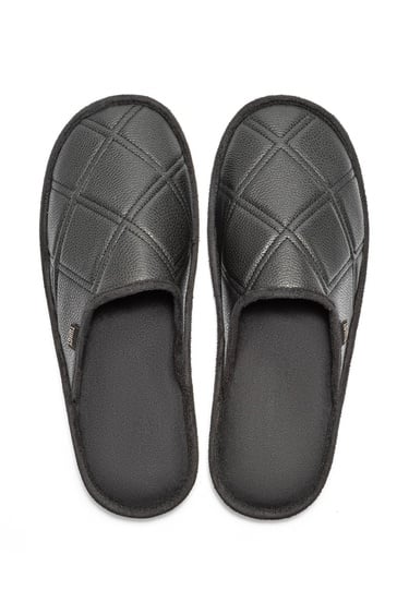  Zico Erkek Ev Terliği Siyah 41/46