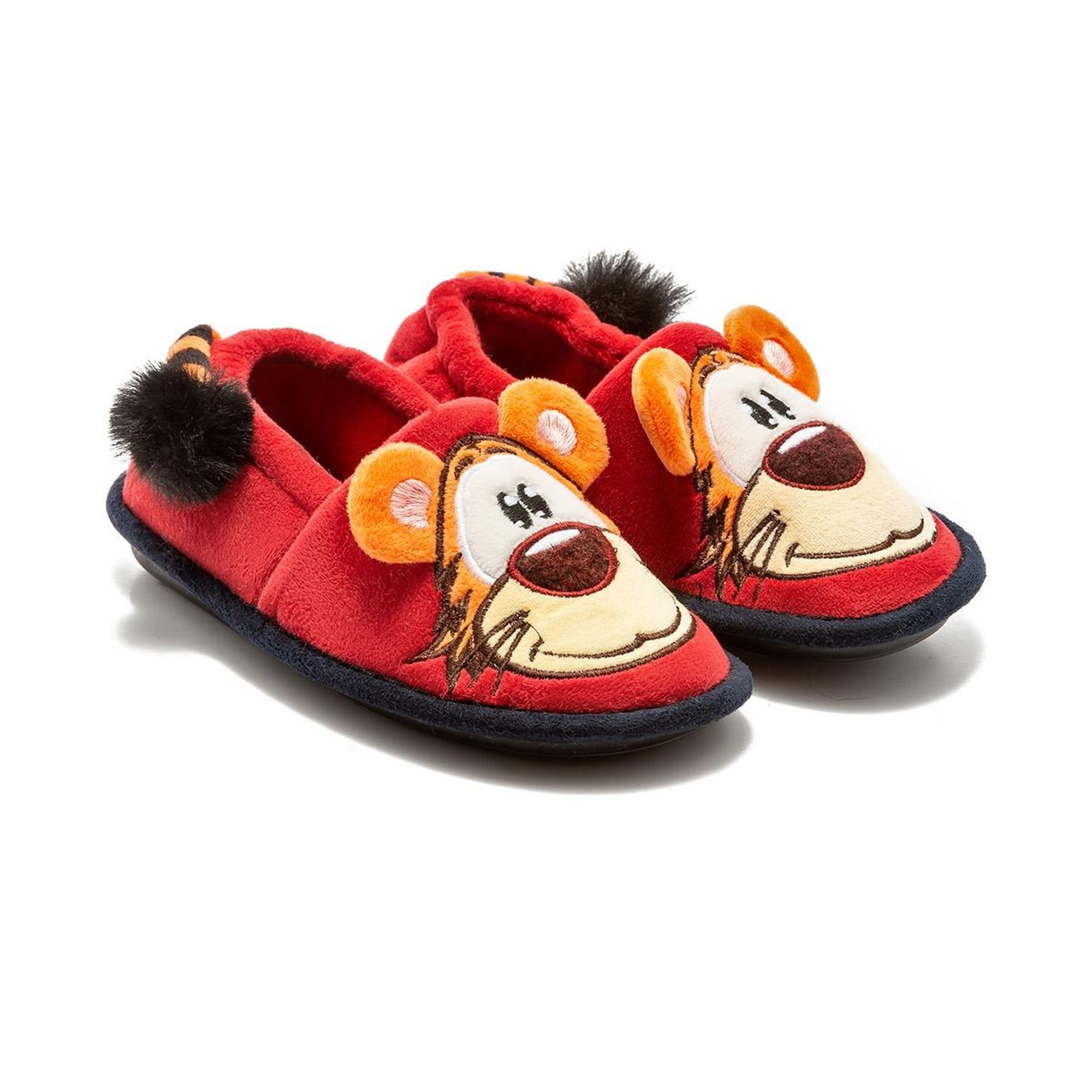 Aslan Çocuk Ev Ayakkabısı Kırmızı 30/35