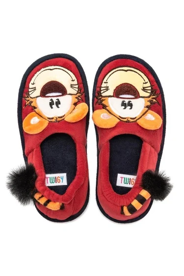  Aslan Çocuk Ev Ayakkabısı Kırmızı 30/35