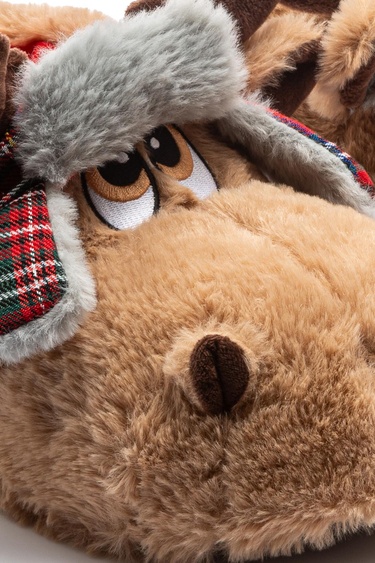  Divo Erkek Hayvanlı Panduf Kahverengi 41/46