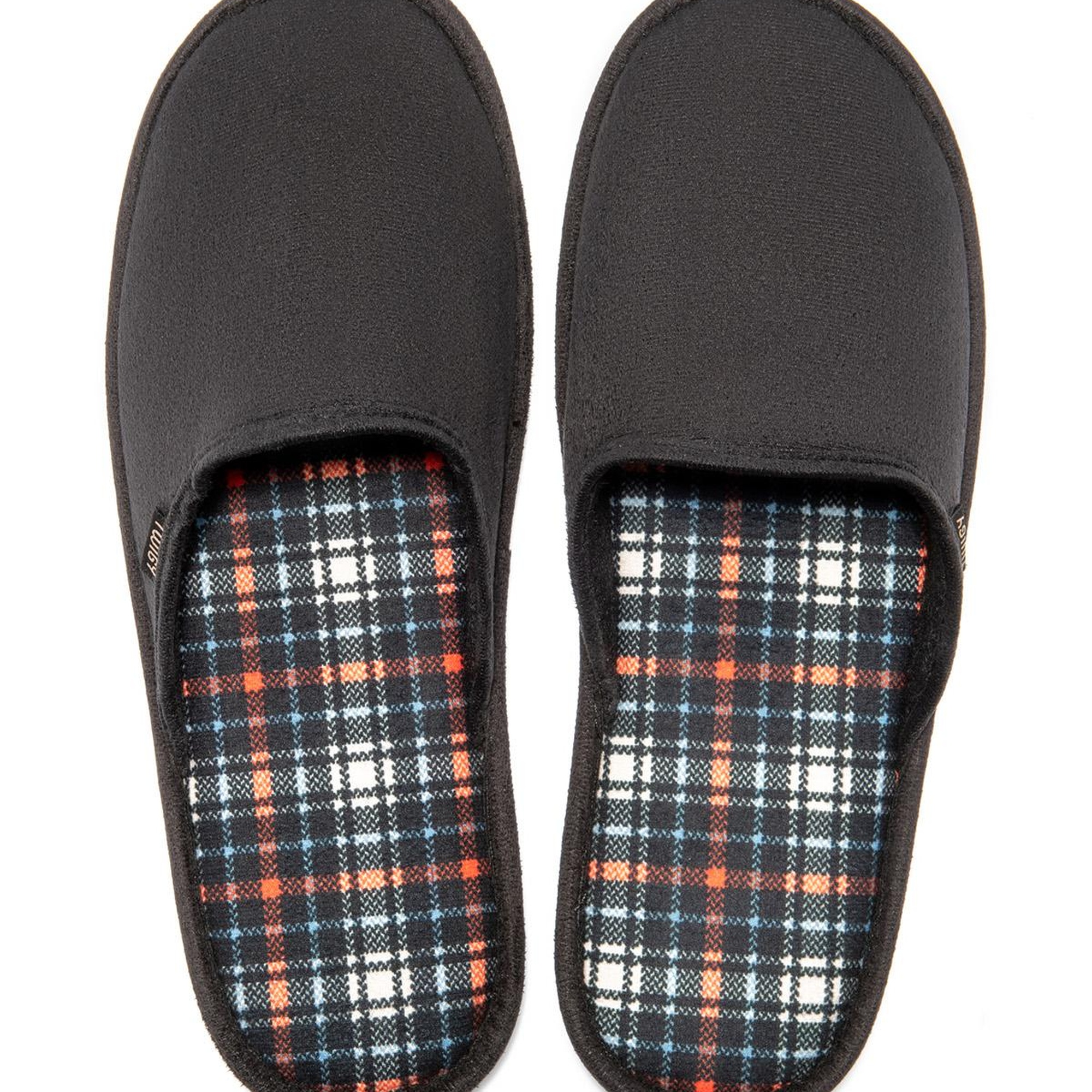 Ekose Erkek Ev Terliği Turuncu/Mavi 41/46