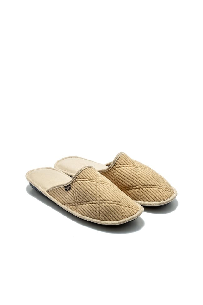  Roger Erkek Ev Terliği Bej 41/46