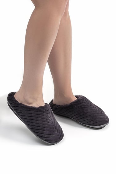  Jale Kadın Ev Terliği Gri 36/41