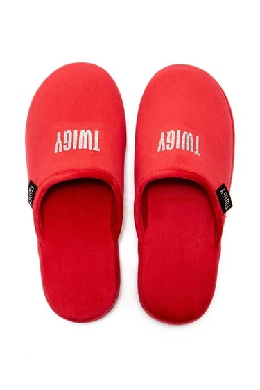  Shiny Kadın Ev Terliği Kırmızı 36/40