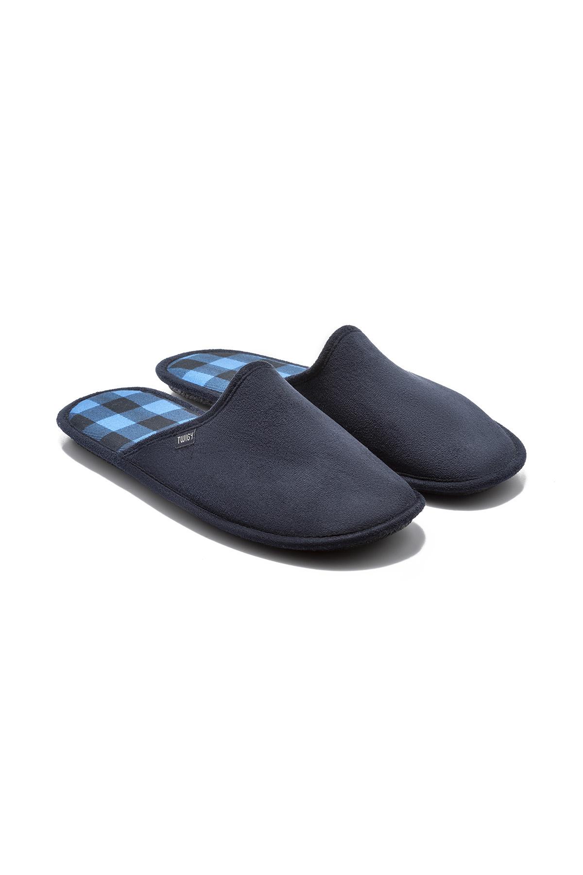  Pro Kare Erkek Ev Terliği Lacivert 41/46
