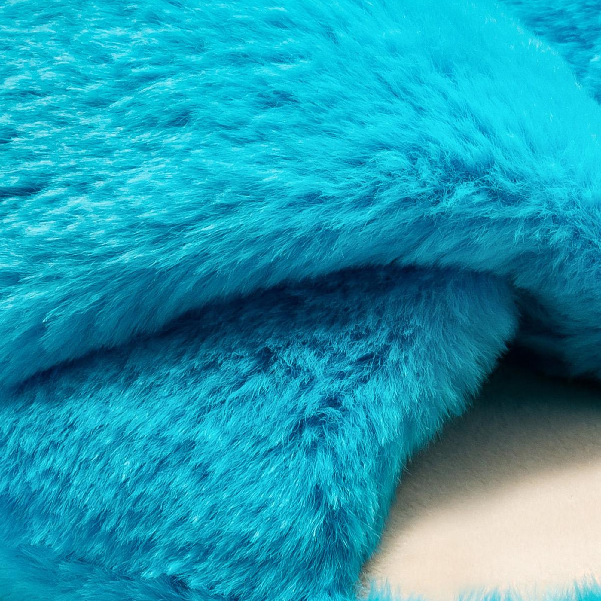 Çapraz Peluş Kadın Ev Terliği Mavi 36/41