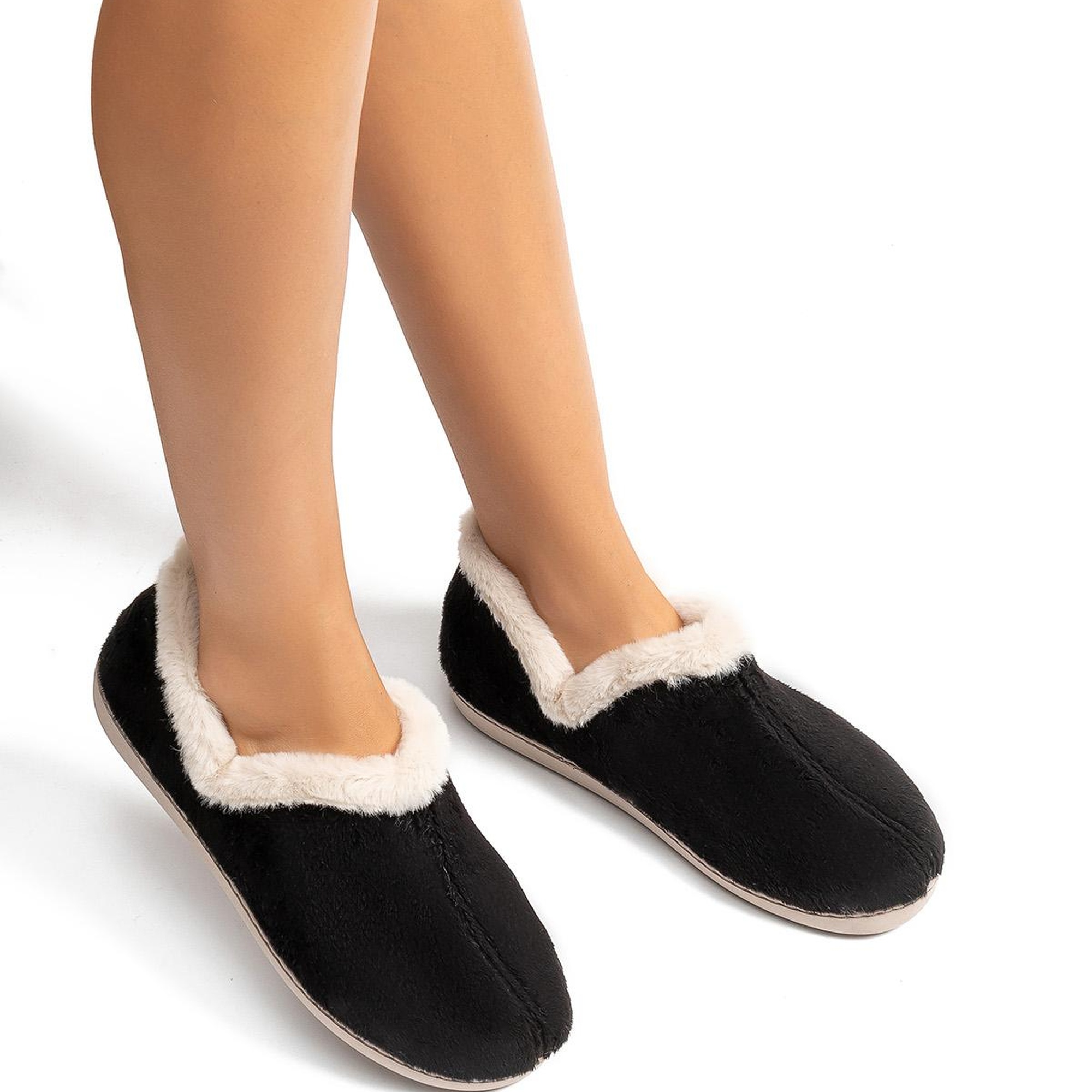 İmelda Kadın Ev Ayakkabısı Siyah 36/41