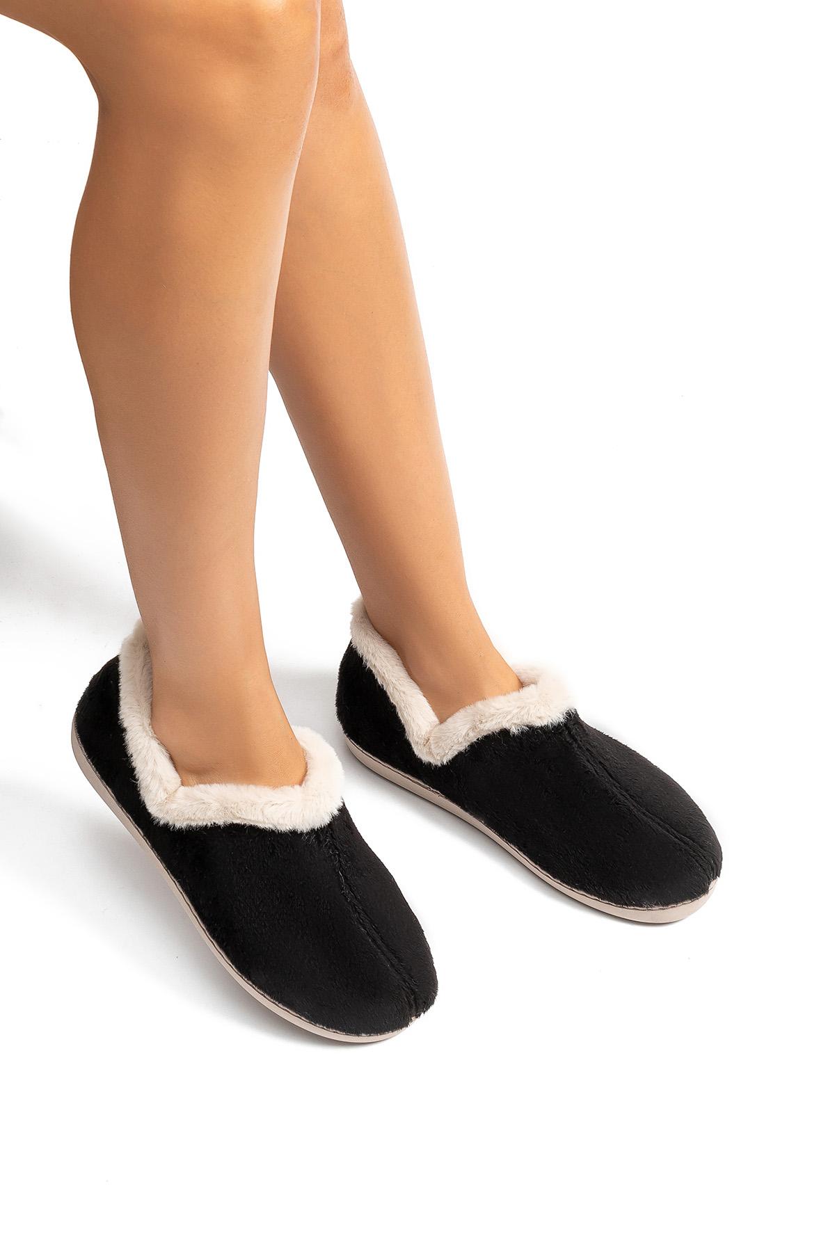  İmelda Kadın Ev Ayakkabısı Siyah 36/41