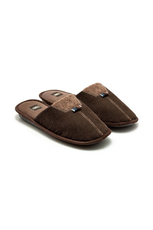  Morgan Erkek Ev Terliği Kahverengi 41/46