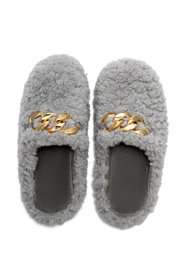  Mia Kadın Ev Terliği Gri 36/41