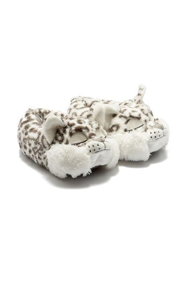  Pompik Kadın Hayvanlı Panduf Gri 36/41