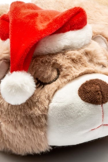  Duman Kadın,Garrson Boy Hayvanlı Panduf Kahverengi 36/41