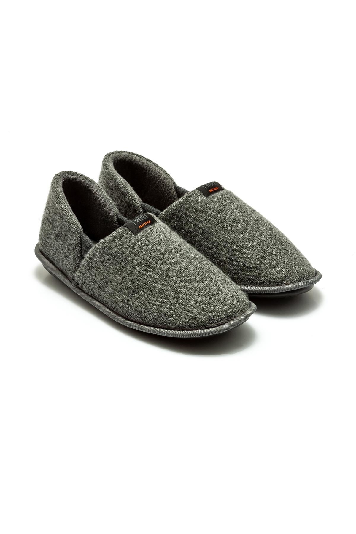  Ronaldo Erkek Ev Ayakkabısı Gri 41/46