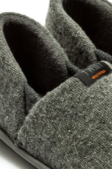  Ronaldo Erkek Ev Ayakkabısı Gri 41/46