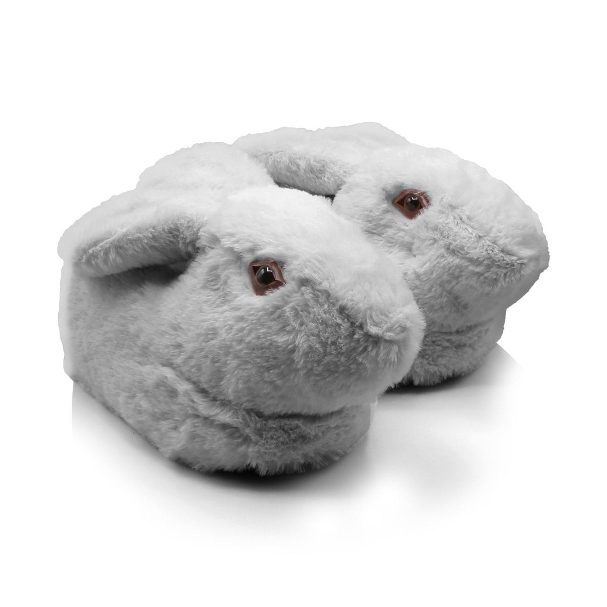 Zulu Kadın Hayvanlı Panduf Gri 36/41