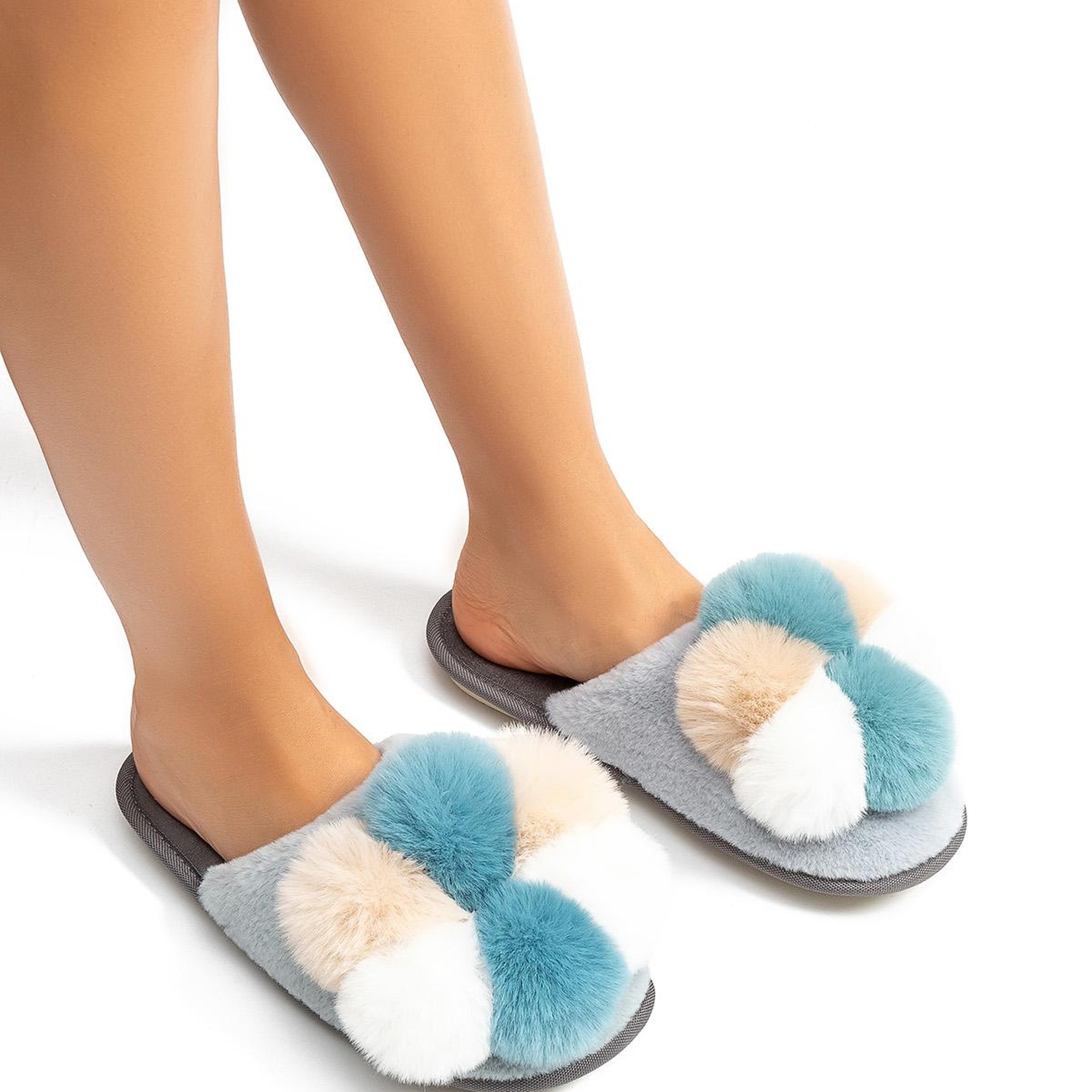 Tess Kadın Ev Terliği Mavi 36/41