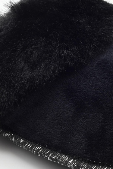  Queen Kadın Ev Terliği Siyah 37/41