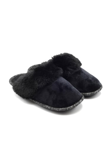  Queen Kadın Ev Terliği Siyah 37/41