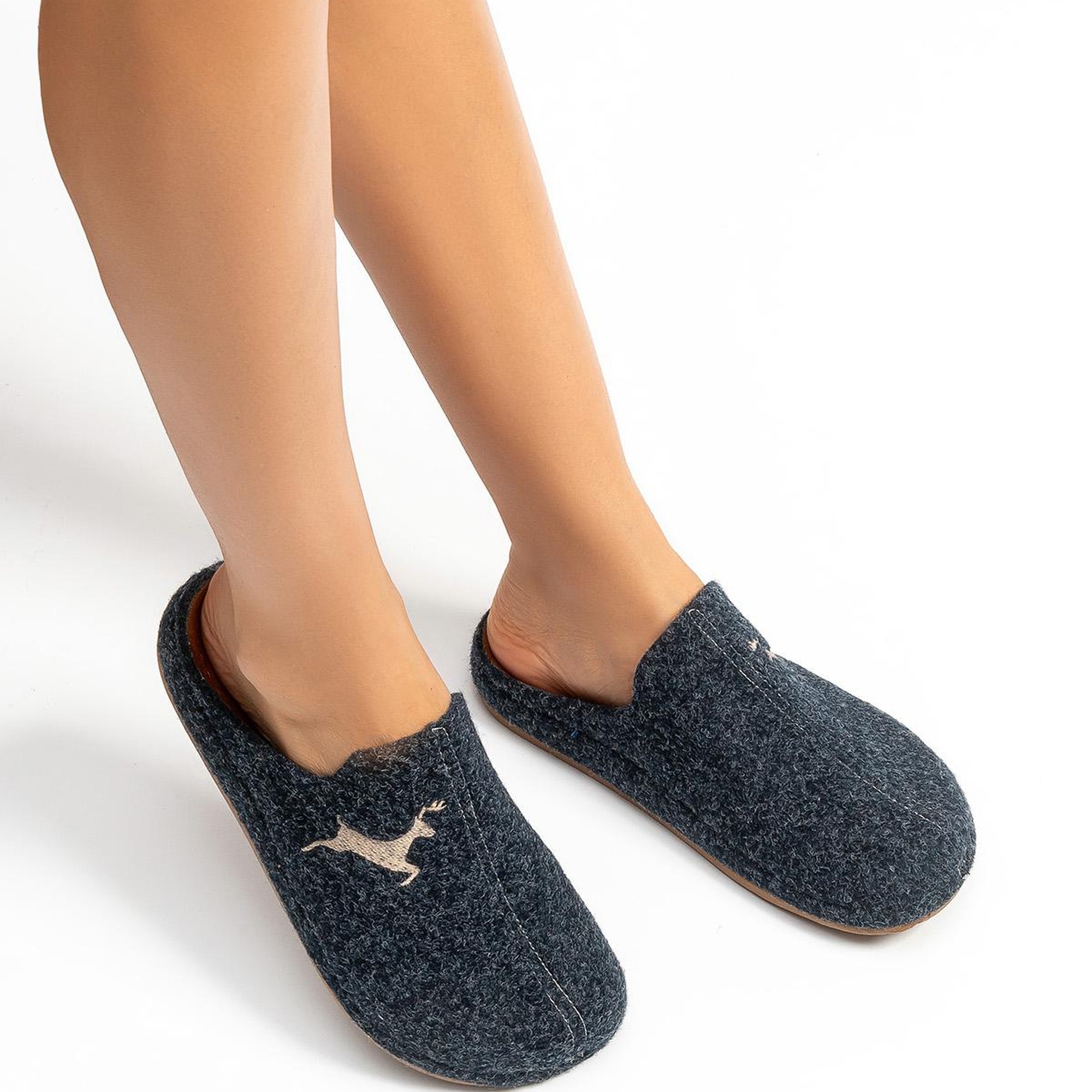 Bambi Kadın Ev Terliği Lacivert 36/40