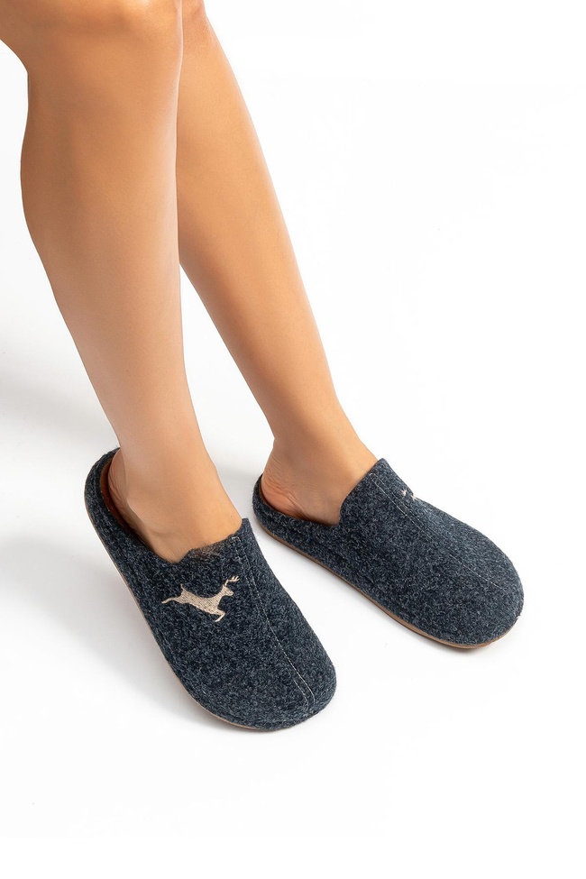  Bambi Kadın Ev Terliği Lacivert 36/40