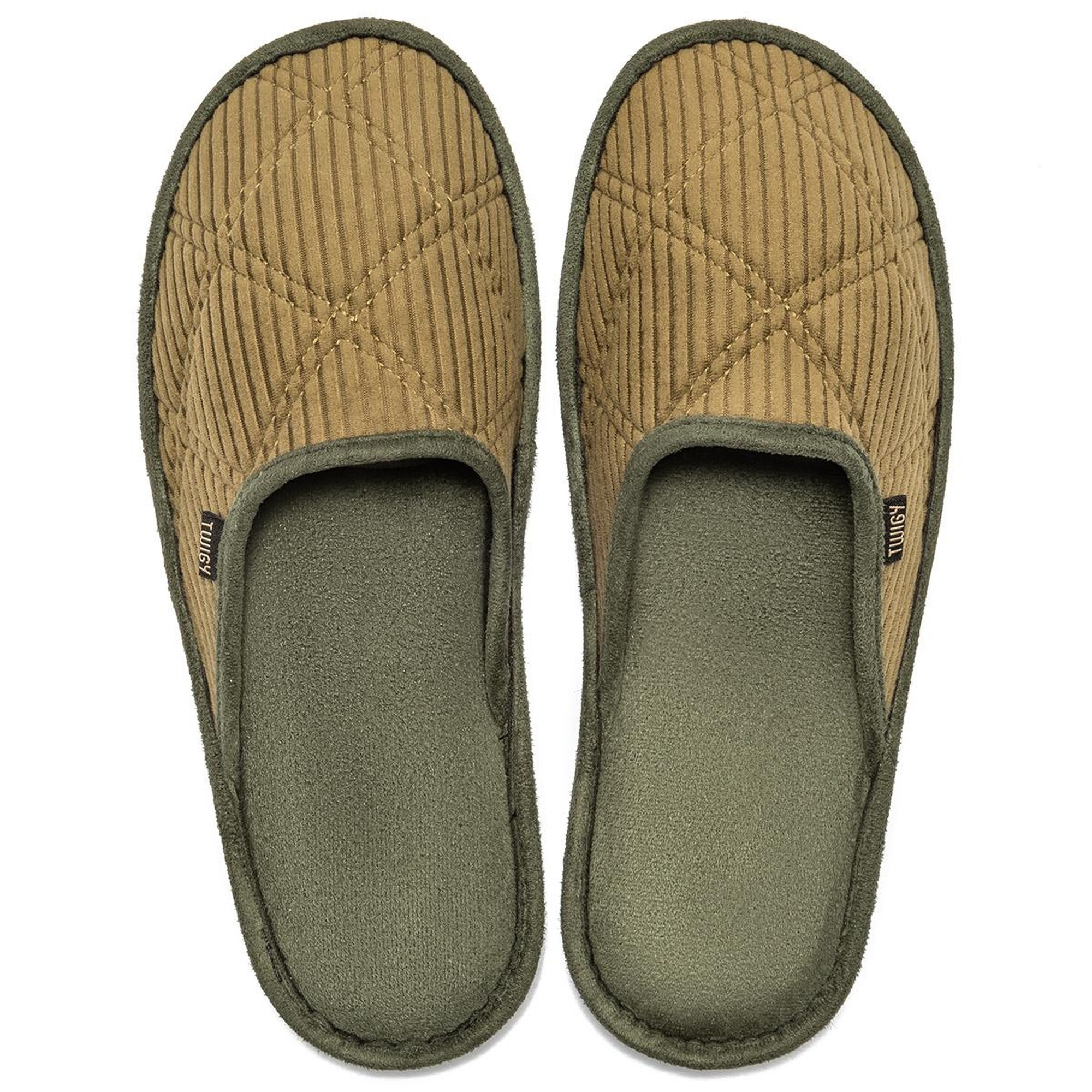 Roger Erkek Ev Terliği Haki 41/46