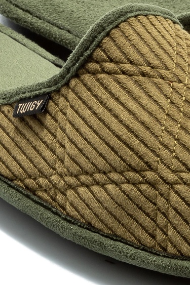  Roger Erkek Ev Terliği Haki 41/46