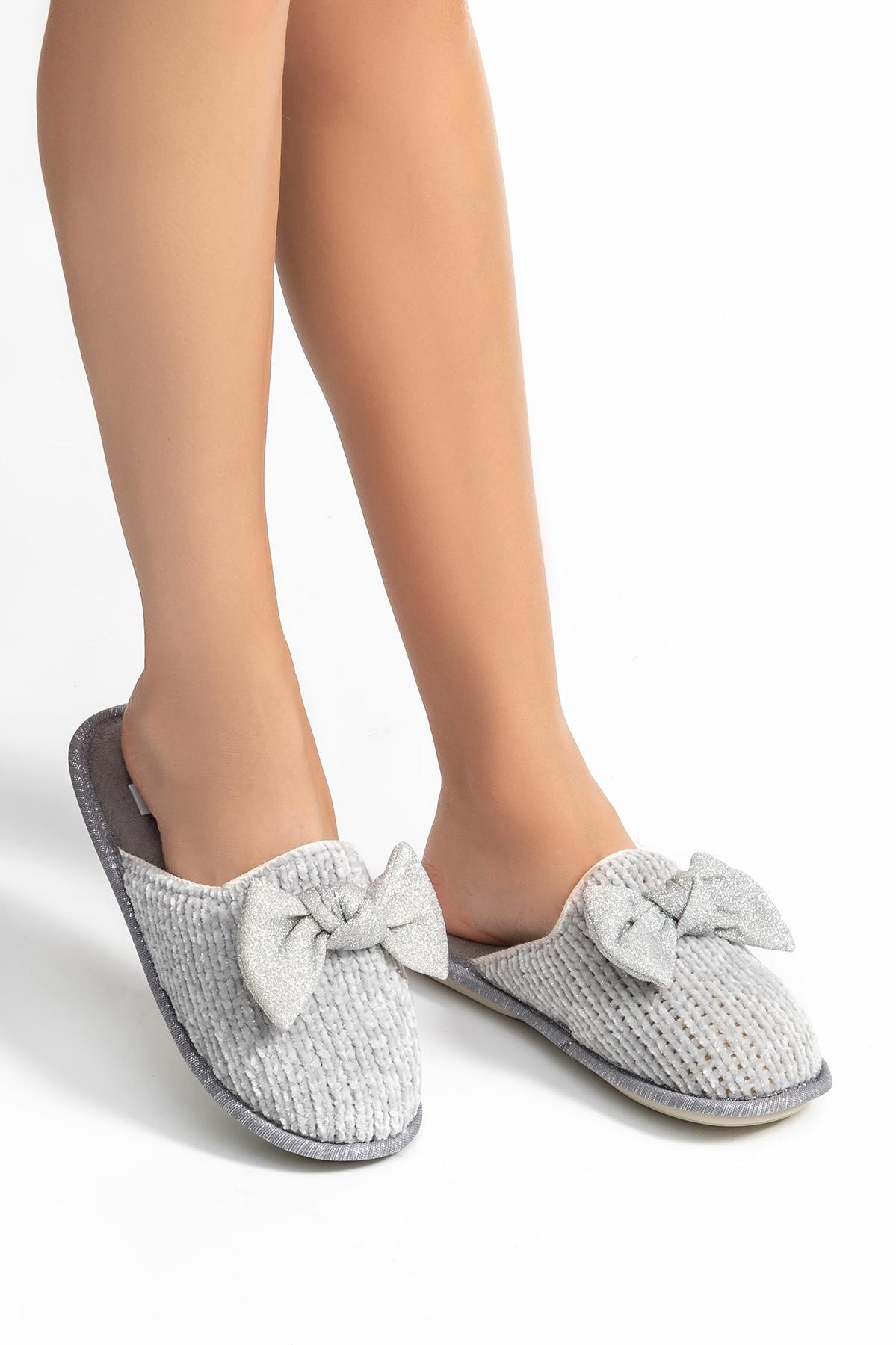  Vera Kadın Ev Terliği Gri 36/41