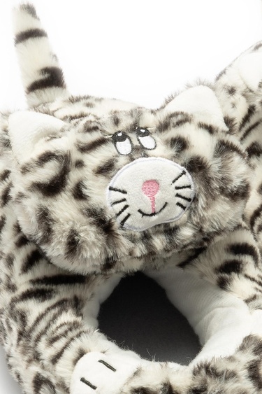  Gatto Kadın Hayvanlı Panduf Gri 36/41