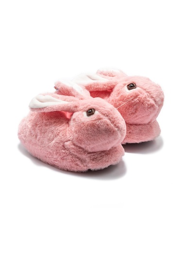  Zulu Çocuk Hayvanlı Panduf Pembe 30/35