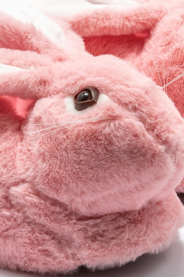  Zulu Çocuk Hayvanlı Panduf Pembe 30/35